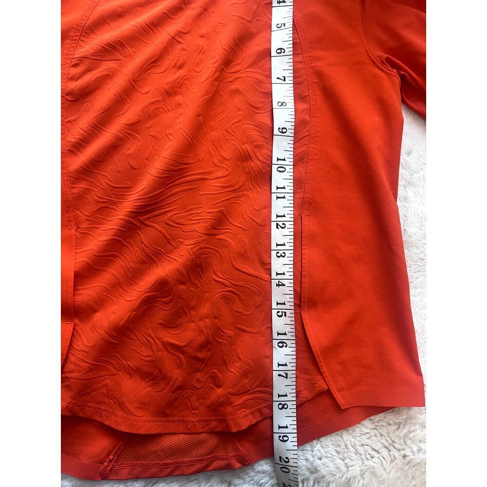 Lululemon Orange Soda Lightweight Airflow Running T-Shirt XS - Picture 7 of 8